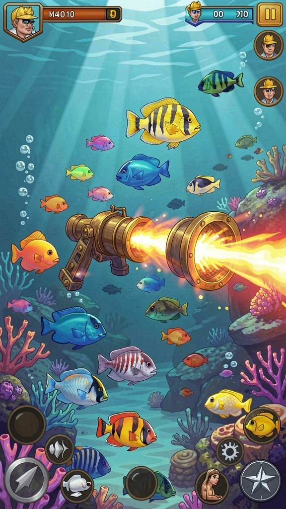 Tangkapan layar dari fitur multiplayer dengan teman-teman.