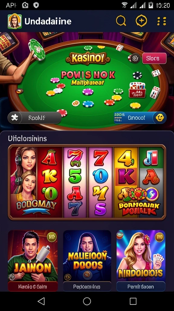 Screenshot menampilkan antarmuka permainan yang ramah pengguna.