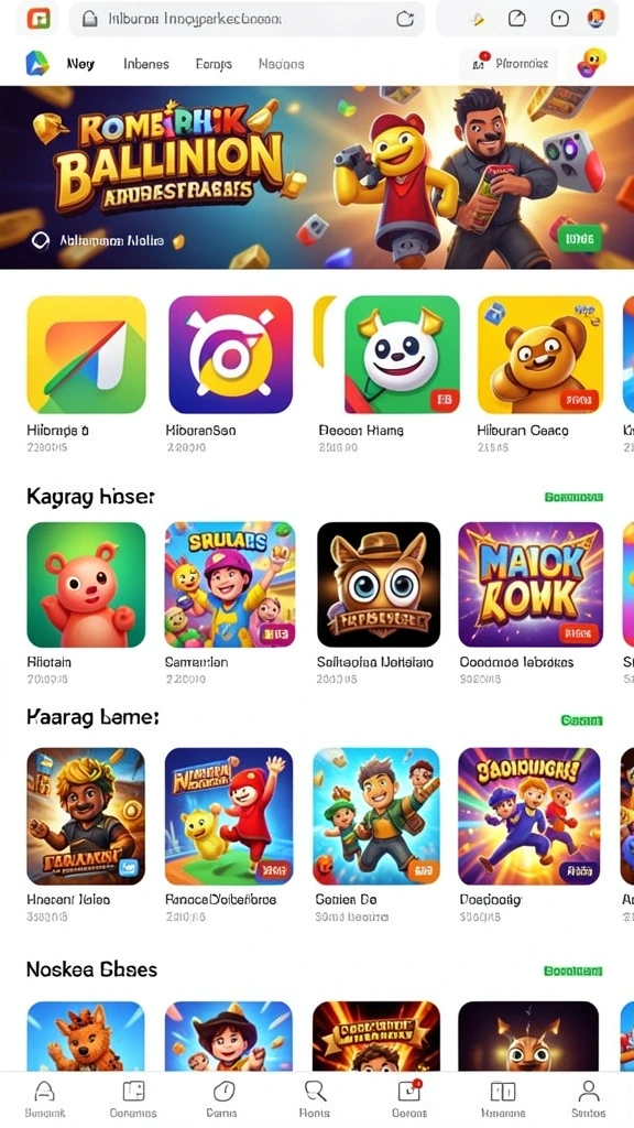 Fitur leaderboard untuk bersaing dengan pemain lain.