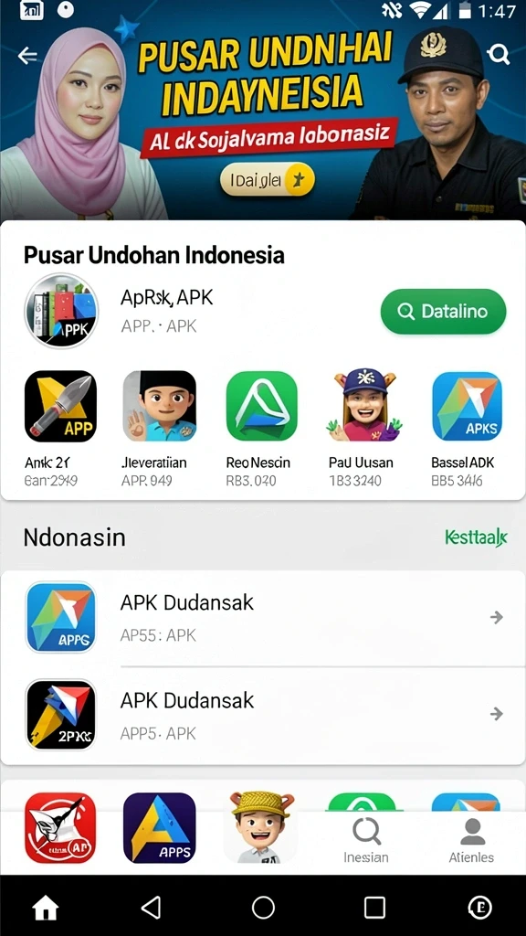 Tampilan antarmuka yang modern dan user-friendly.