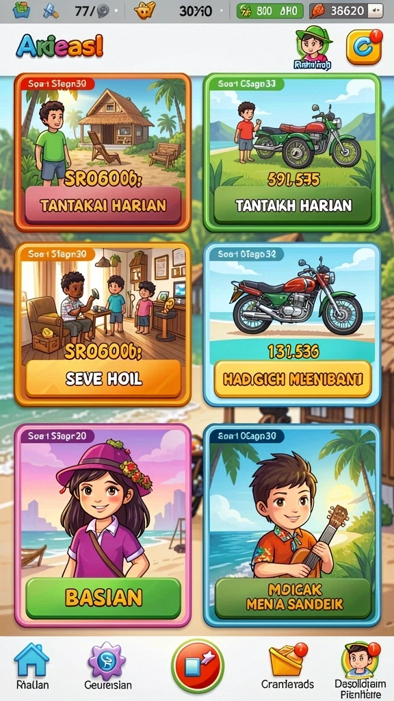 Fitur interaksi sosial yang memudahkan pemain terhubung.