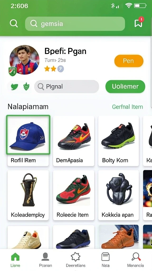 Sistem reward yang menarik untuk meningkatkan motivasi bermain.