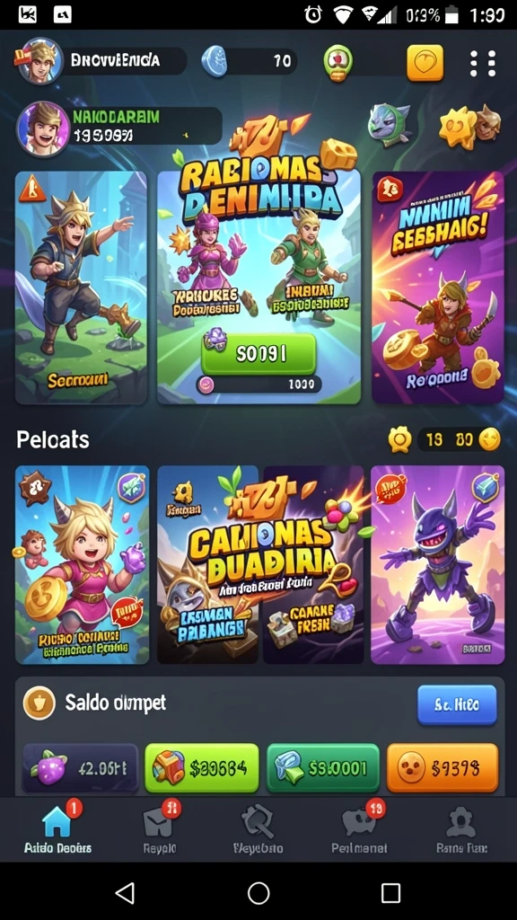Level yang penuh tantangan dan petualangan seru.