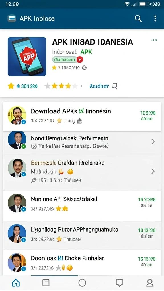 Tampilan awal yang memukau dan menarik perhatian.