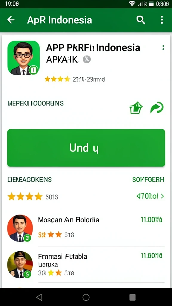 Tampilan antarmuka yang sederhana dan intuitif.