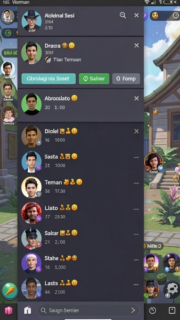 Tampilan level baru yang penuh dengan tantangan.