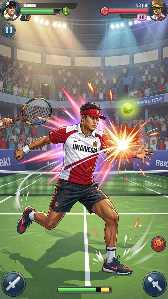 Interaksi multiplayer yang menyenangkan dengan teman.