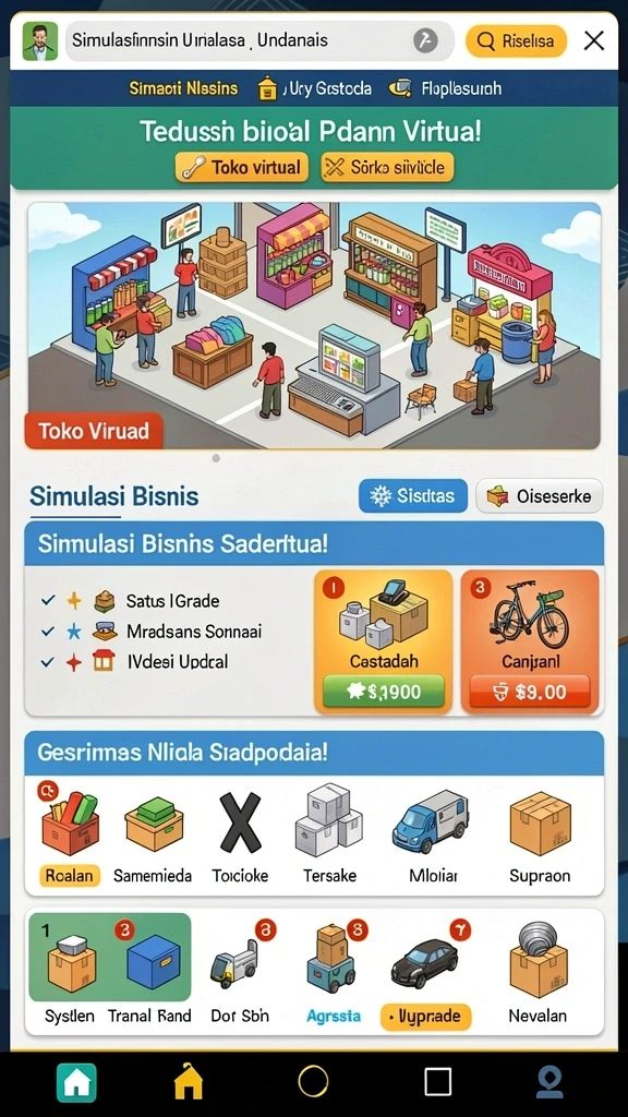 Pengalaman multiplayer yang seru dengan teman-teman.