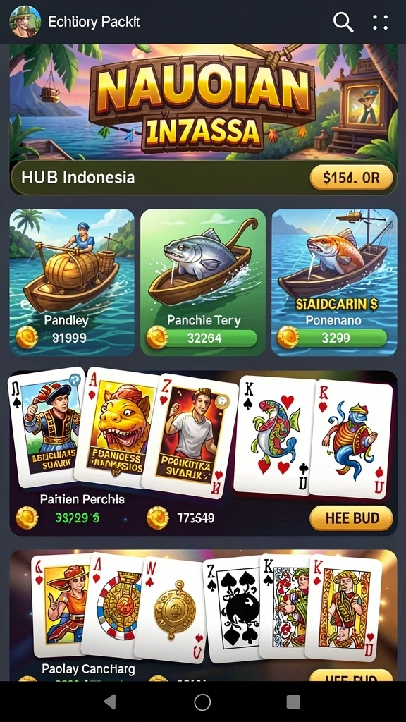 Tampilan antarmuka yang menarik dan intuitif.