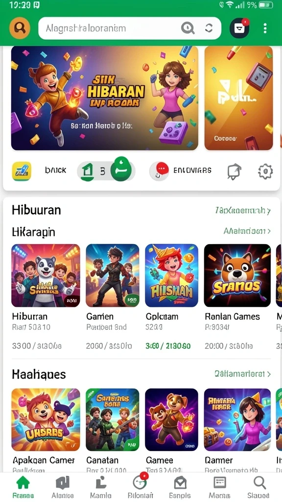 Tampilan utama IKNTOTO yang menarik dan intuitif.