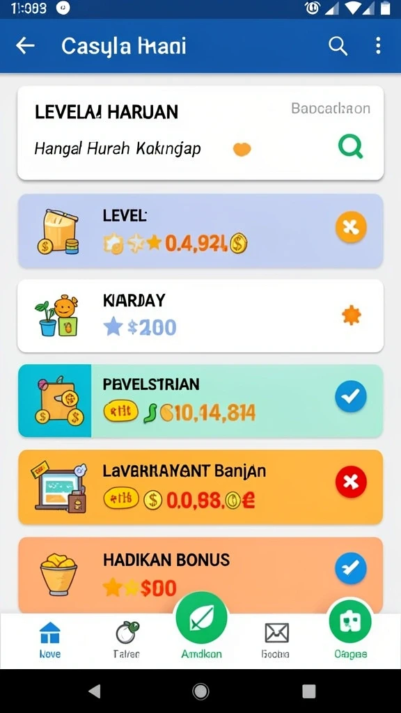 Berbagai karakter unik dengan kemampuan yang berbeda.
