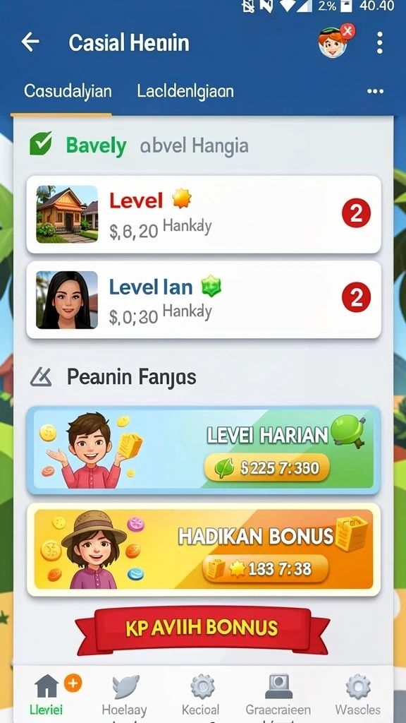 Momen seru saat menyelesaikan level di JARUM77.