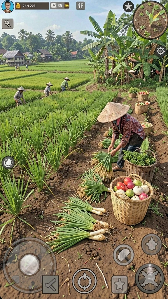 Karakter yang bisa disesuaikan sesuai keinginan.