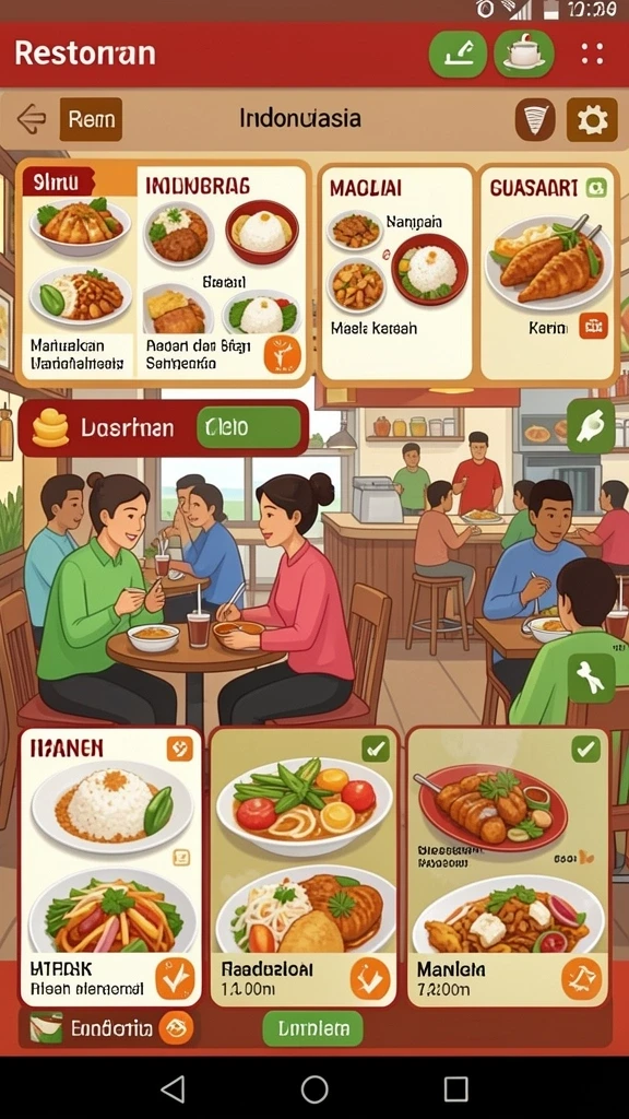 Screenshot menunjukkan mode multiplayer saat bermain dengan teman.
