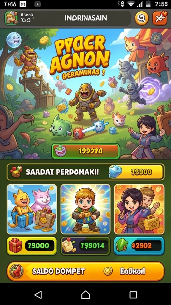 Antarmuka pengguna yang intuitif dan menarik.