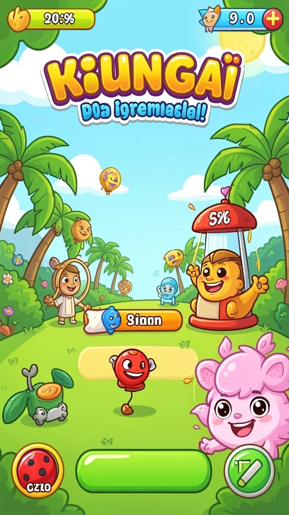 Tampilan menarik dari permainan slot yang beragam.