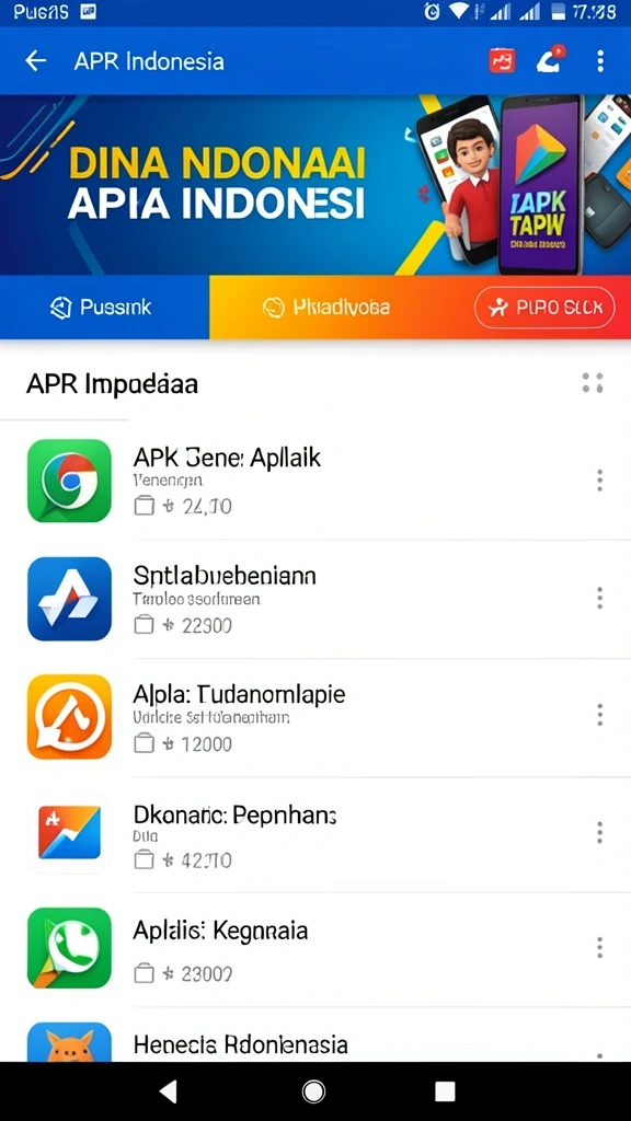 Karakter yang dapat dipilih dengan beragam kemampuan.