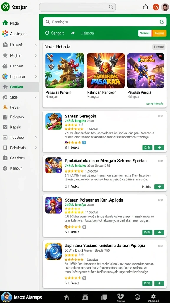 Fitur bonus yang menggiurkan dan mudah diakses.
