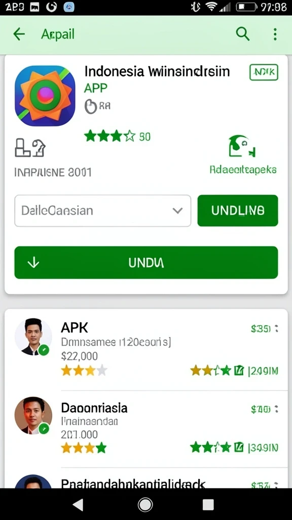 Tangkapan layar menampilkan sistem pertarungan yang dinamis dan seru.