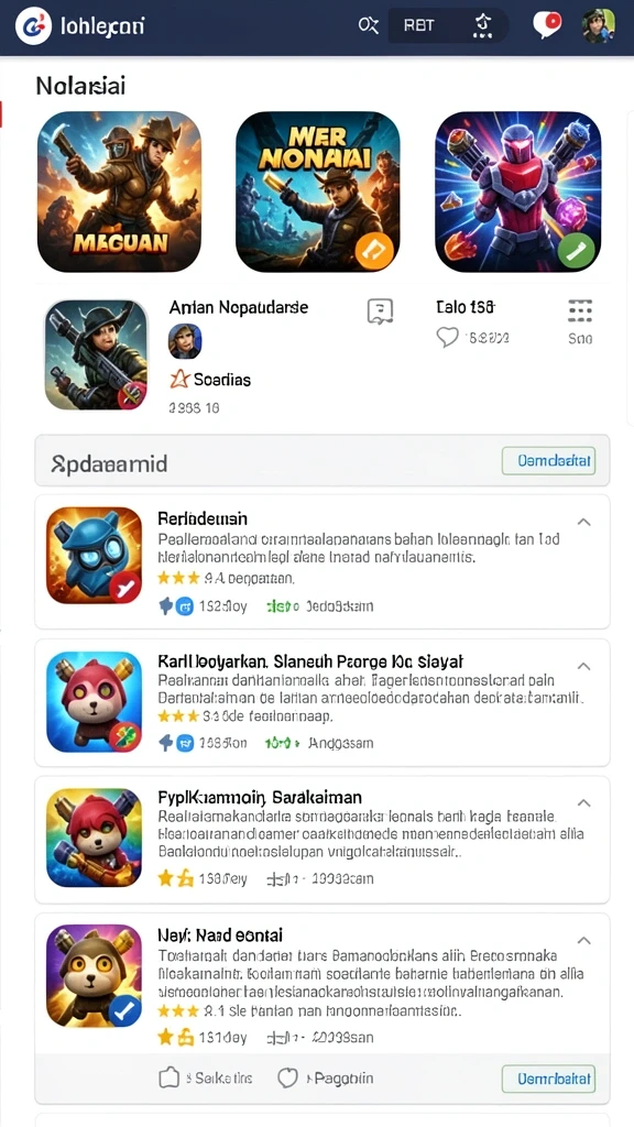 Tampilan antarmuka yang user-friendly.