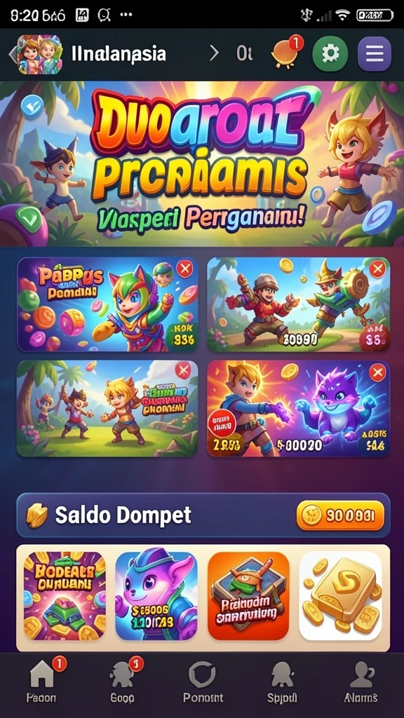 Antarmuka pengguna yang menarik dan mudah digunakan.
