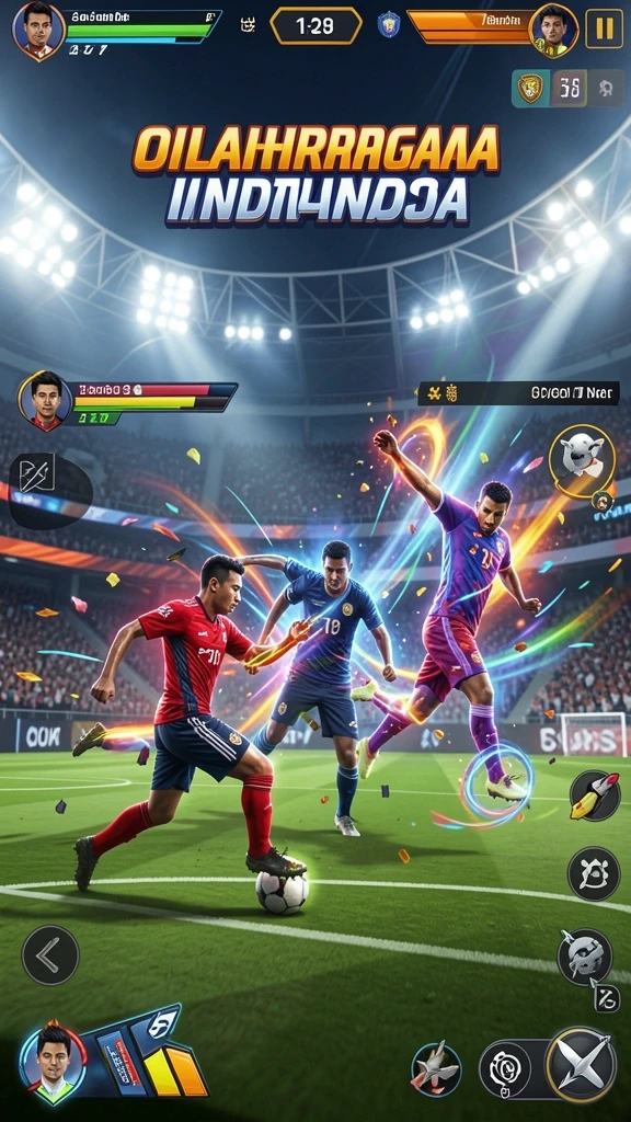 Tampilan permainan yang menarik dan interaktif.