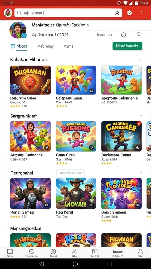 Tampilan variasi permainan togel yang beragam.