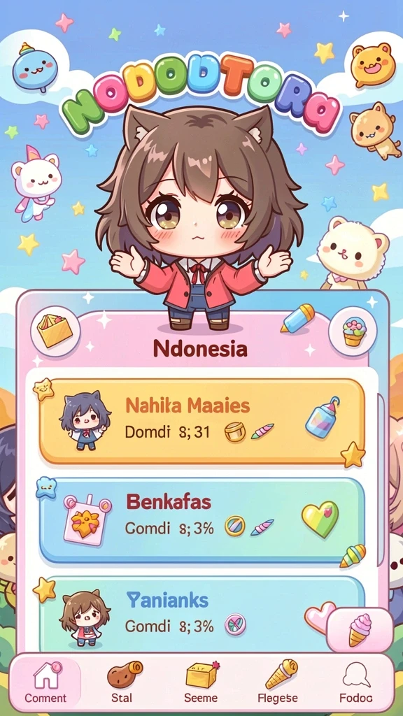 Grafis game yang memukau dan penuh warna.
