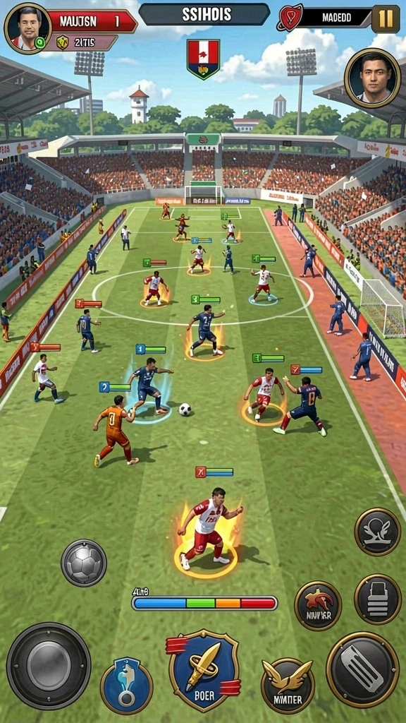 Fitur mode permainan multiplayer yang seru.