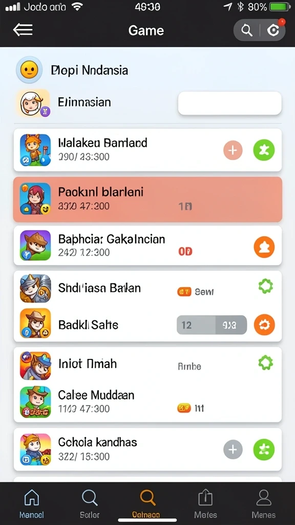 Berbagai pilihan permainan slot yang menghibur.