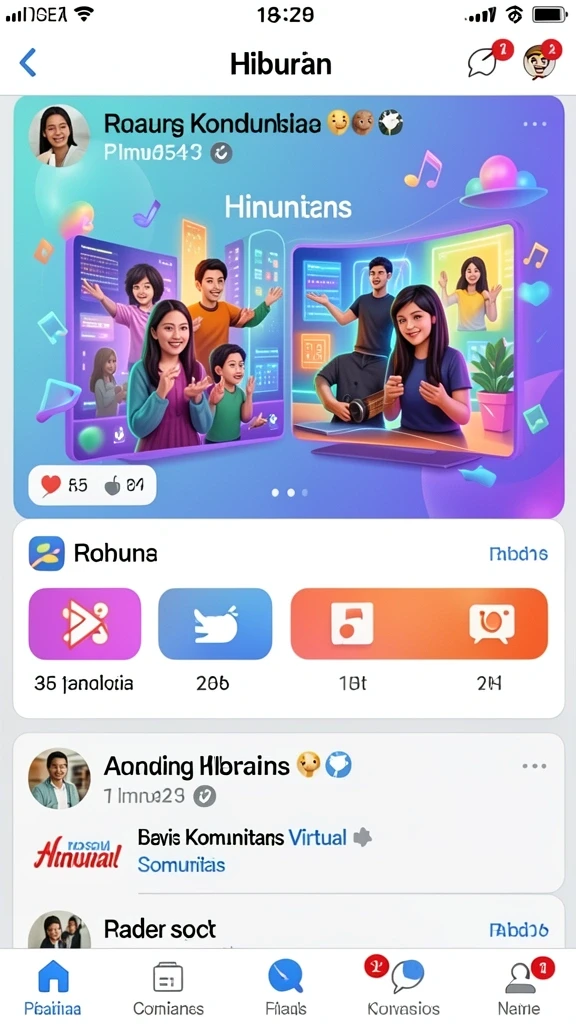 Tampilan karakter utama yang menawan.