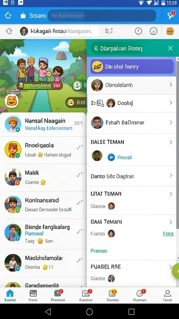 Mode permainan beragam untuk meningkatkan pengalaman bermain.