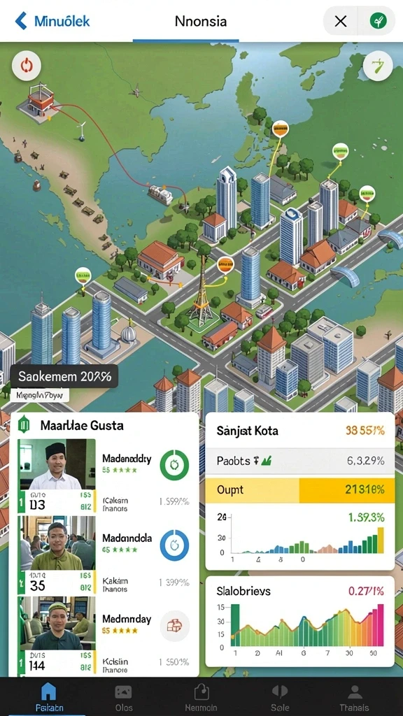 Tampilan interface yang menarik dan mudah digunakan.
