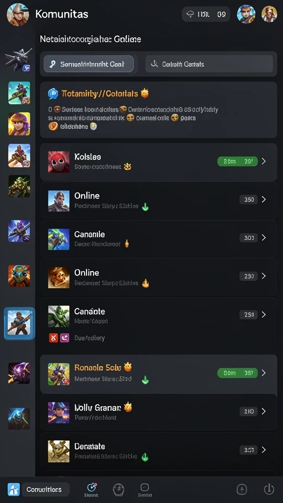 Mode permainan yang variatif untuk semua pemain.