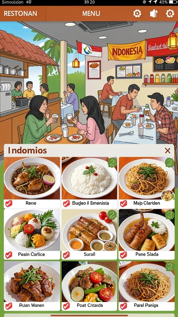 Tangkapan layar menunjukkan karakter utama S9S9 dalam aksi.