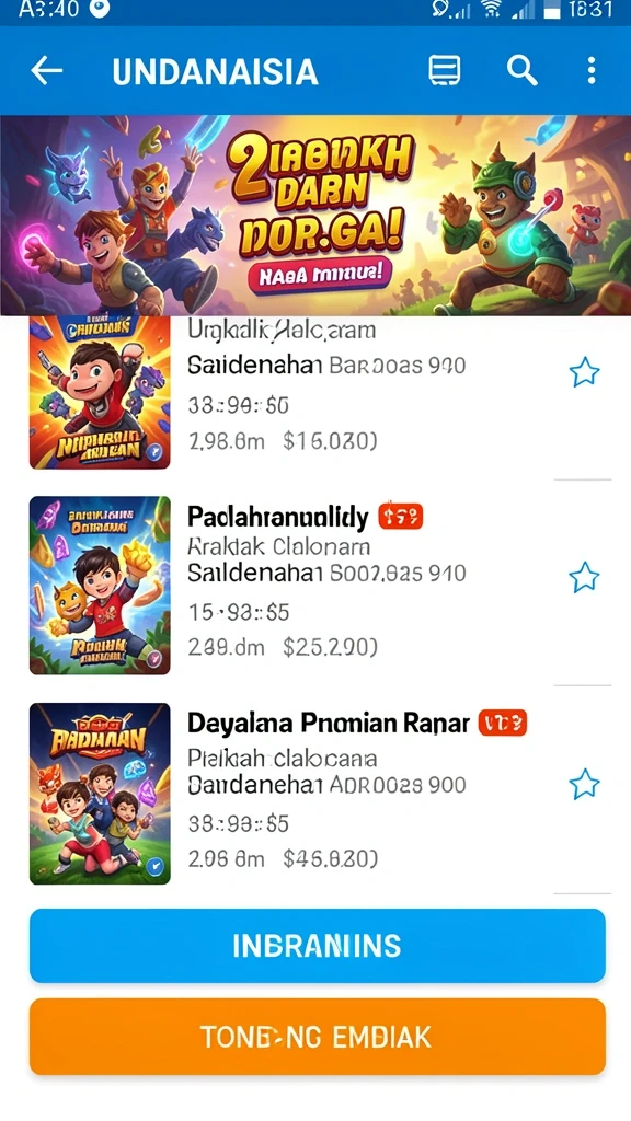 Fitur event menarik dengan hadiah menggiurkan.