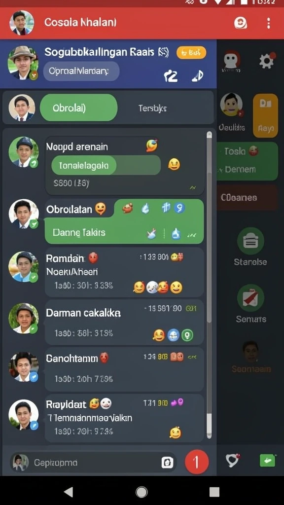 Tampilan antarmuka yang user-friendly dan menarik.