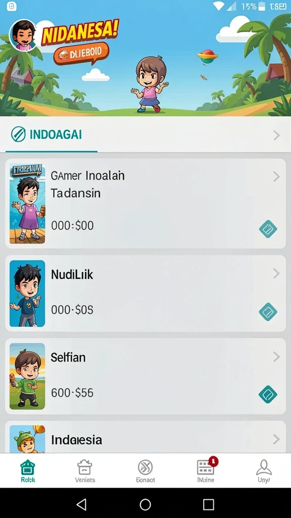Tantangan yang beragam dan mengasyikkan di setiap level.