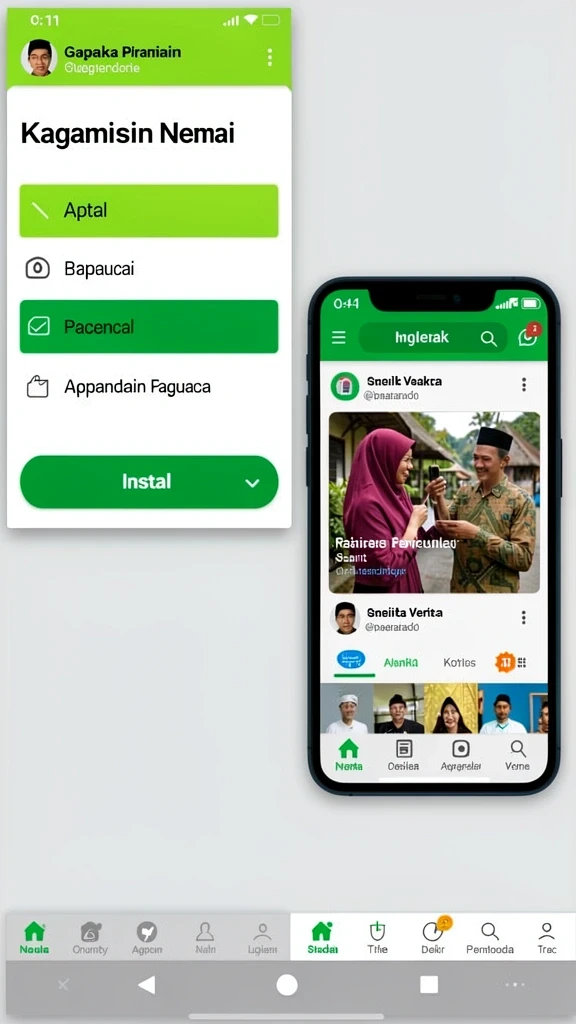 Tampilan awal permainan VESPA69 yang menarik.