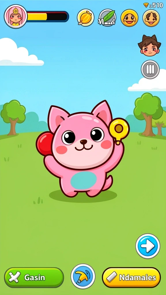 Berkumpul dengan teman di dalam game untuk strategi bersama.