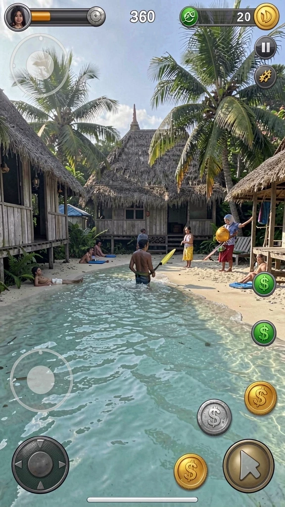 Tampilan pertama aplikasi WAKTOGEL yang menarik.