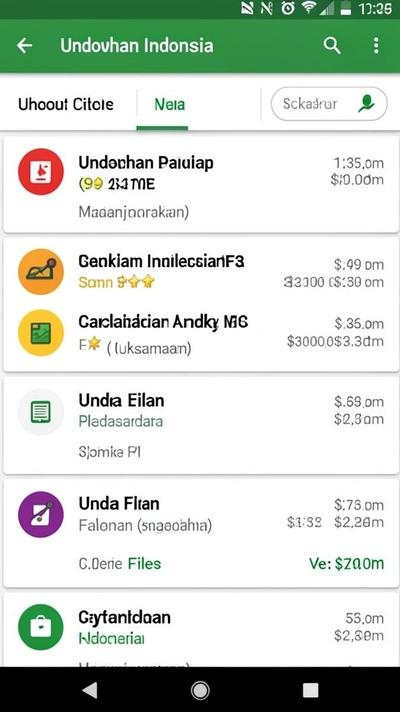 Tampilan menu utama X88 yang menarik dan mudah dinavigasi.