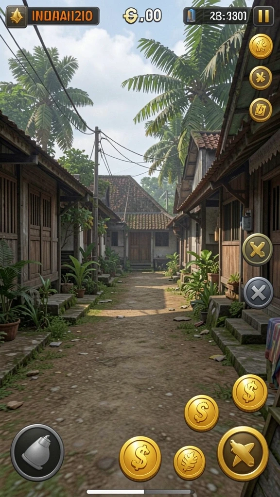 Gameplay seru dengan berbagai mode pilihan yang menantang.