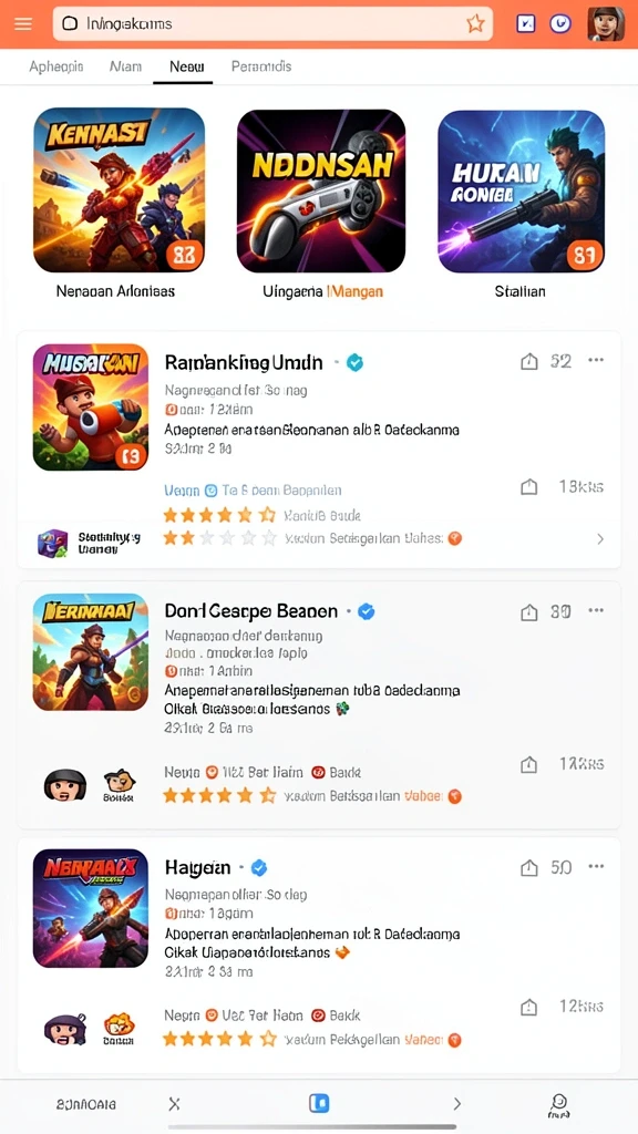 Pengalaman menakjubkan dengan grafik yang memukau.