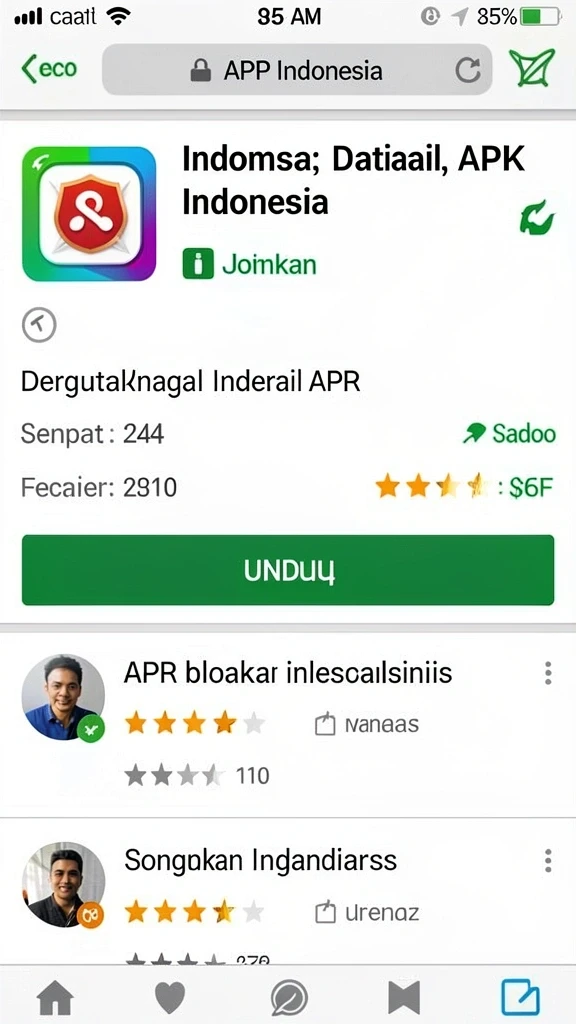 Tampilan antarmuka yang menarik dan mudah dinavigasi.