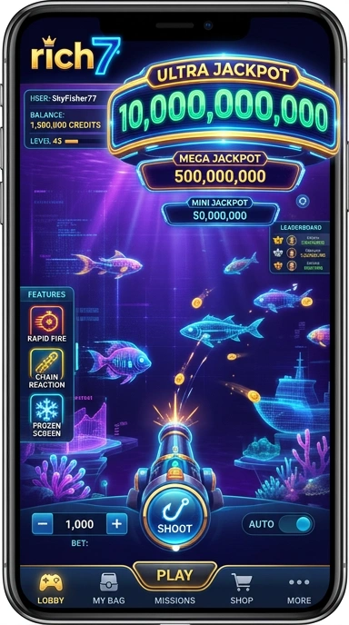 rich7 — menu pengaturan